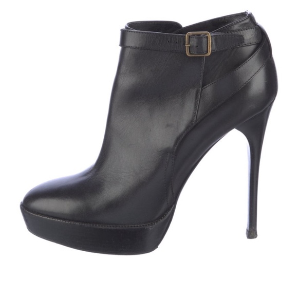 Burberry Leather Boots - Picture 1 of 3